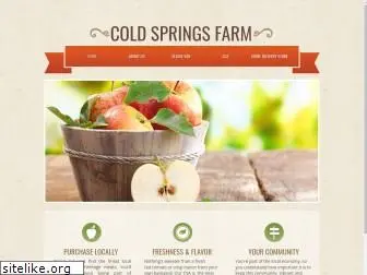 coldspringsfarmcsa.com