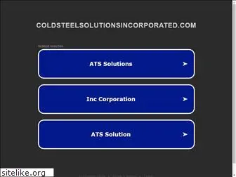 coldsteelsolutionsincorporated.com