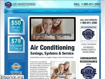 coleairconditioning.com