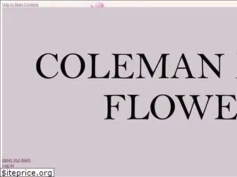 colemanbrothersflowers.net