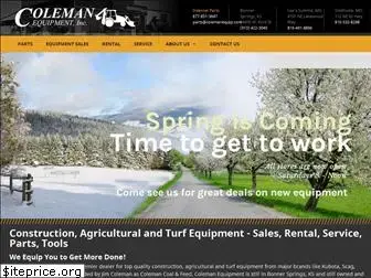 colemanequip.com