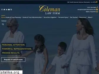 colemanlaw.com