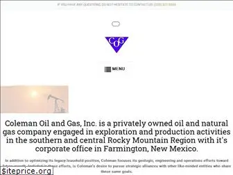 colemanoilandgas.com