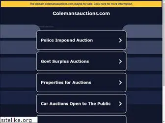 colemansauctions.com