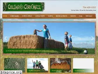 colemanscornmazes.com