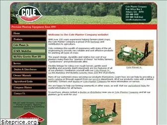 coleplanter.com