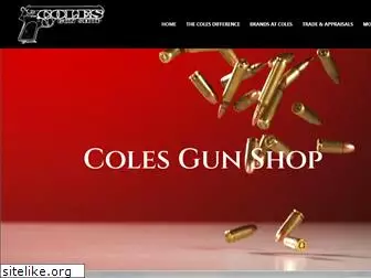 colesgunshop.com