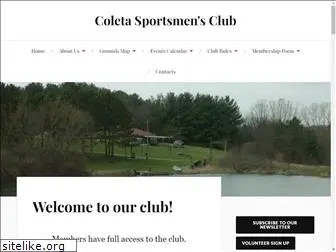 coletasportsmensclub.com