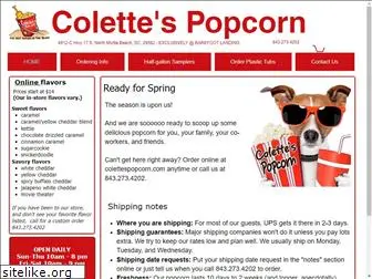 colettespopcorn.com