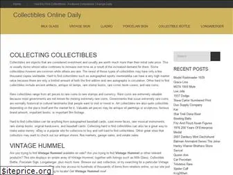 collectiblesonlinedaily.com