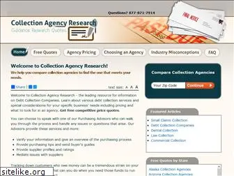 collectionagencyresearch.com