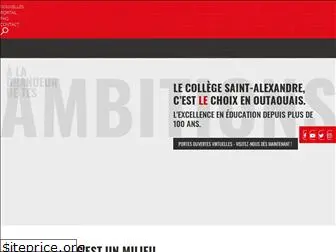 college-stalexandre.qc.ca