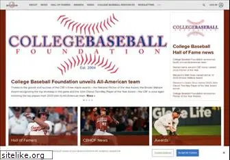 collegebaseballhall.org