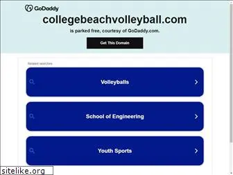 collegebeachvolleyball.com