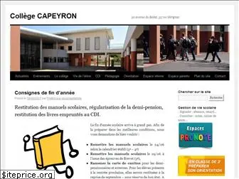 collegecapeyron.fr