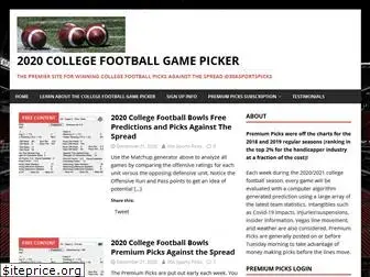 collegefootballgamepicker.com