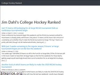 collegehockeyranked.com