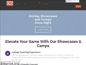 collegehockeyshowcases.com