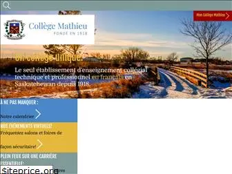 collegemathieu.sk.ca