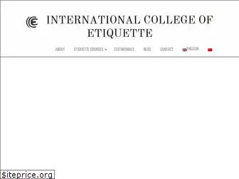 collegeofetiquette.com