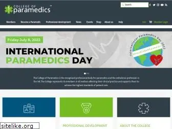 collegeofparamedics.co.uk