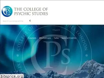 collegeofpsychicstudies.co.uk