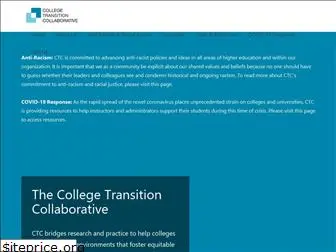 collegetransitioncollaborative.org