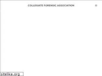 collegiateforensicassociation.org