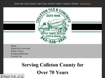 colletonconcrete.com