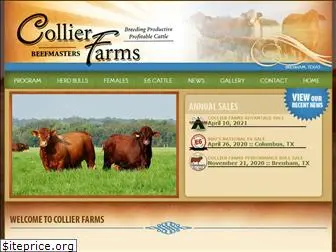 collierfarmsbeefmasters.com