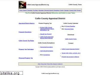 collincountyappraisaldistrict.org