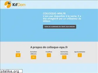 colloque-npa.fr