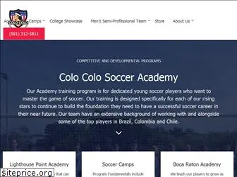 colocolosocceracademyusa.com