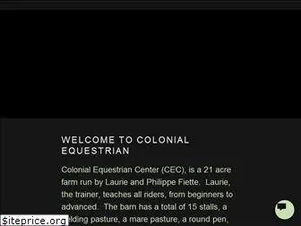 colonialequestrian.com