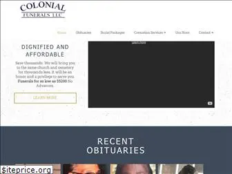 colonialfunerals.com