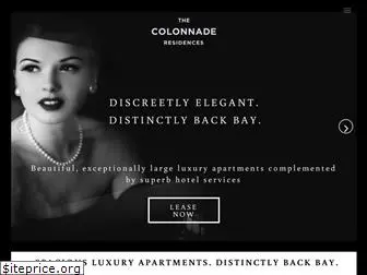 colonnaderesidences.com