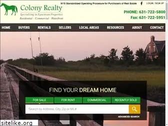 colonyrlty.com