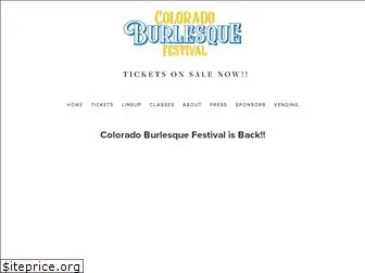 coloradoburlesquefestival.com