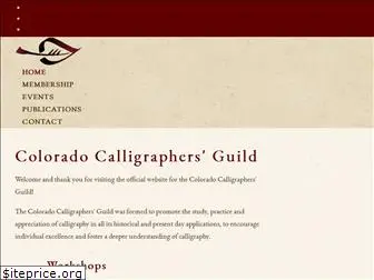 coloradocalligraphers.com