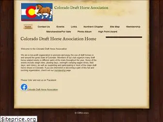 coloradodrafthorseassn.org