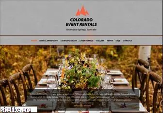 coloradoeventrentals.com