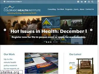 coloradohealthinstitute.org