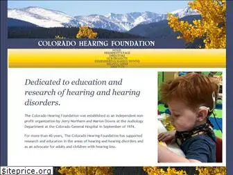 coloradohearingfoundation.org