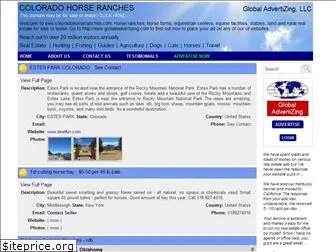 coloradohorseranches.com