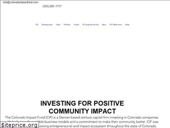 coloradoimpactfund.com