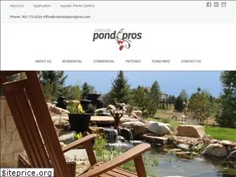 coloradopondpros.com