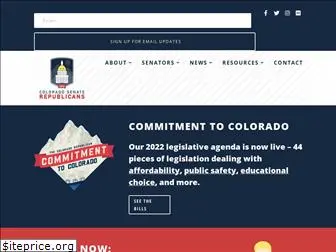 coloradosenaterepublicans.com