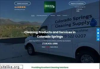 coloradospringscleaningsupply.com