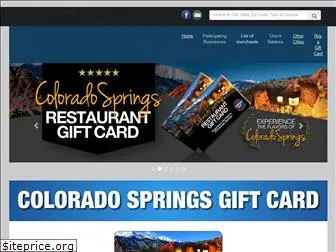 coloradospringsgiftcard.com