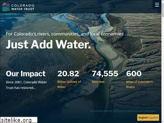 coloradowatertrust.org